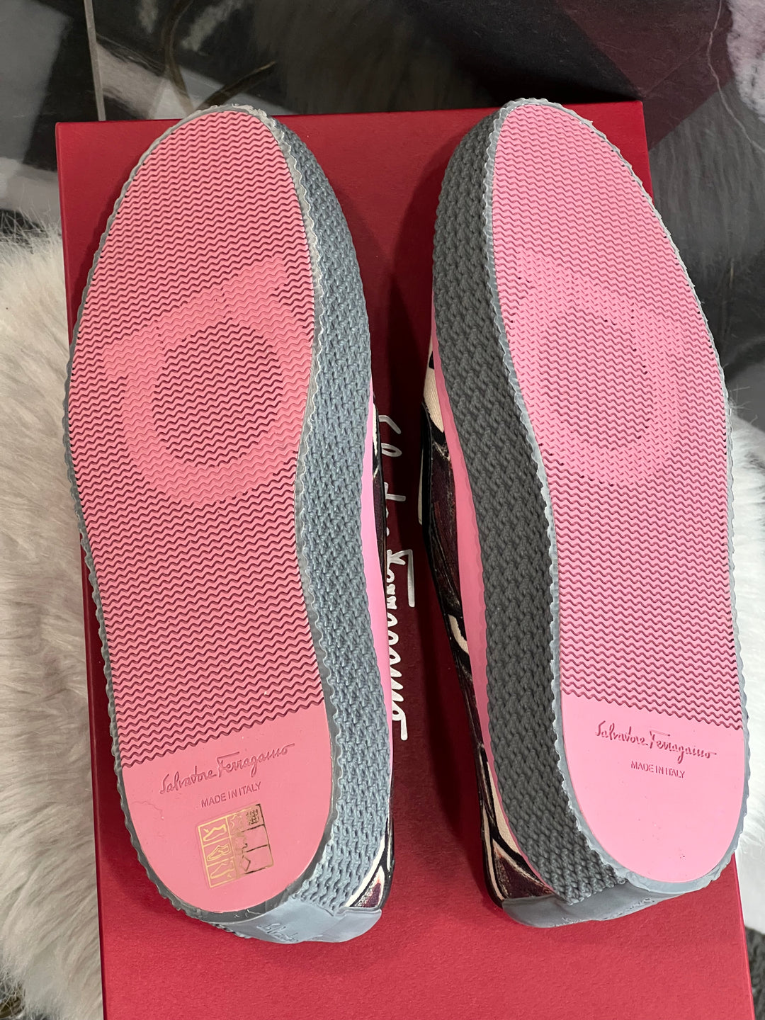 SALVATORE FERRAGAMO SOUTH SLIP-ON SNEAKERS