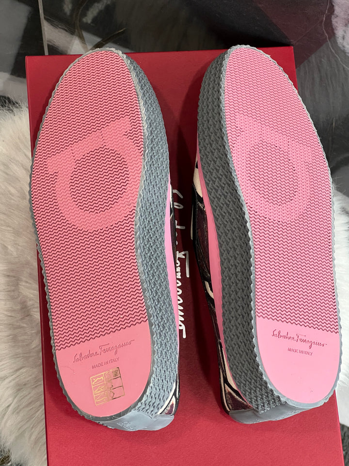 SALVATORE FERRAGAMO SOUTH SLIP-ON SNEAKERS