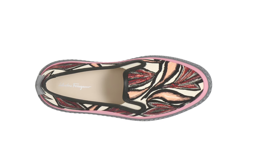 SALVATORE FERRAGAMO SOUTH SLIP-ON SNEAKERS