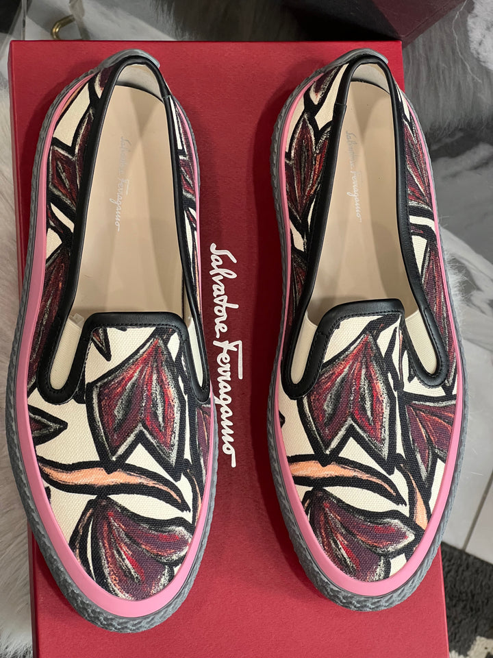 SALVATORE FERRAGAMO SOUTH SLIP-ON SNEAKERS