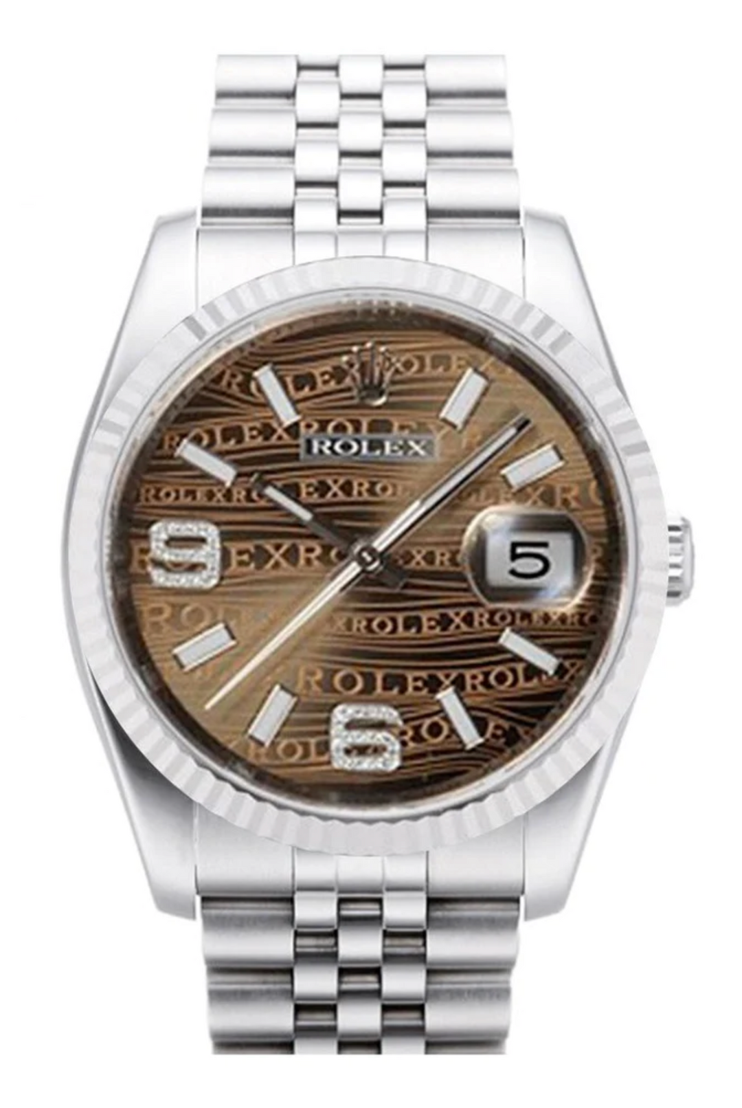 ROLEX DATEJUST 36MM DIAMONDS NUMBERS