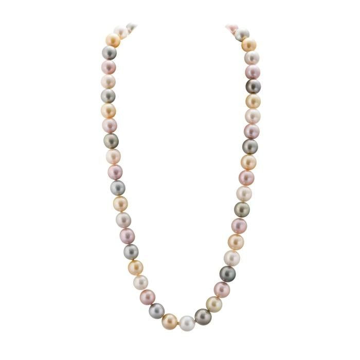 SOUTH SEA MULTICOLOR PEARL NECKLACE BY EFFY