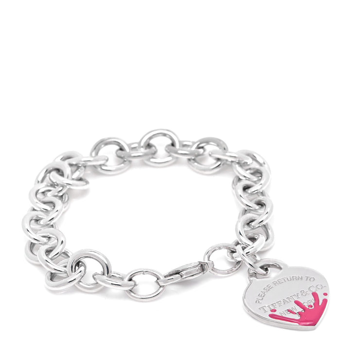 TIFFANY & CO. RTT COLOR SPLASH HEART TAG BRACELET – Caroline's