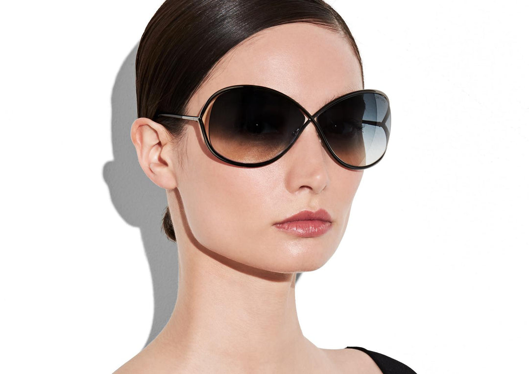 TOM FORD MIRANDA OVERSIZED SOFT SQUARE SUNGLASSES