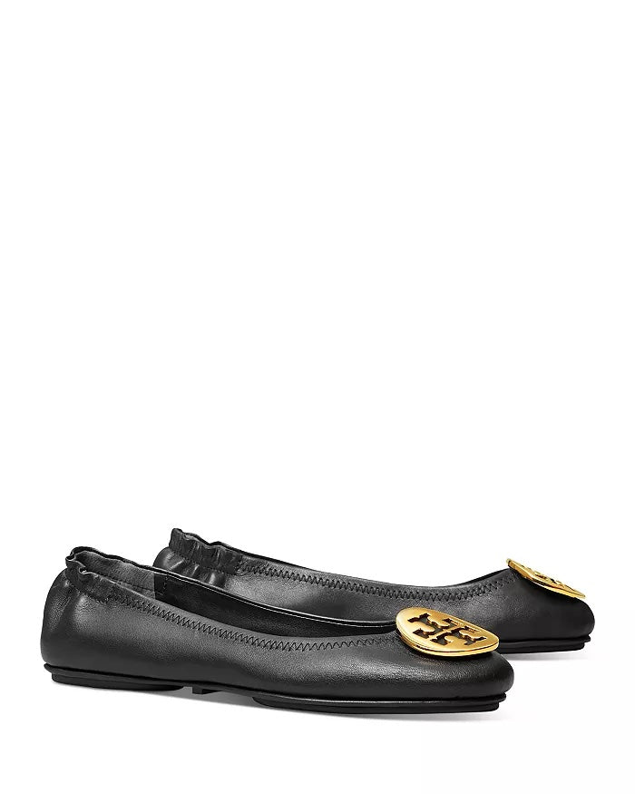 TORY BURCH MINNIE TRAVEL BALLET FLAT SHOES