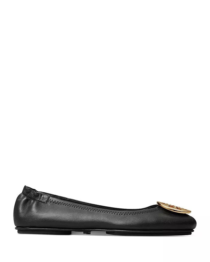 TORY BURCH MINNIE TRAVEL BALLET FLAT SHOES