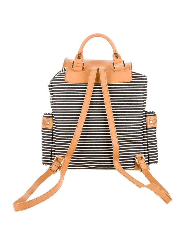TORY BURCH STRIPED VIVA BACKPACK