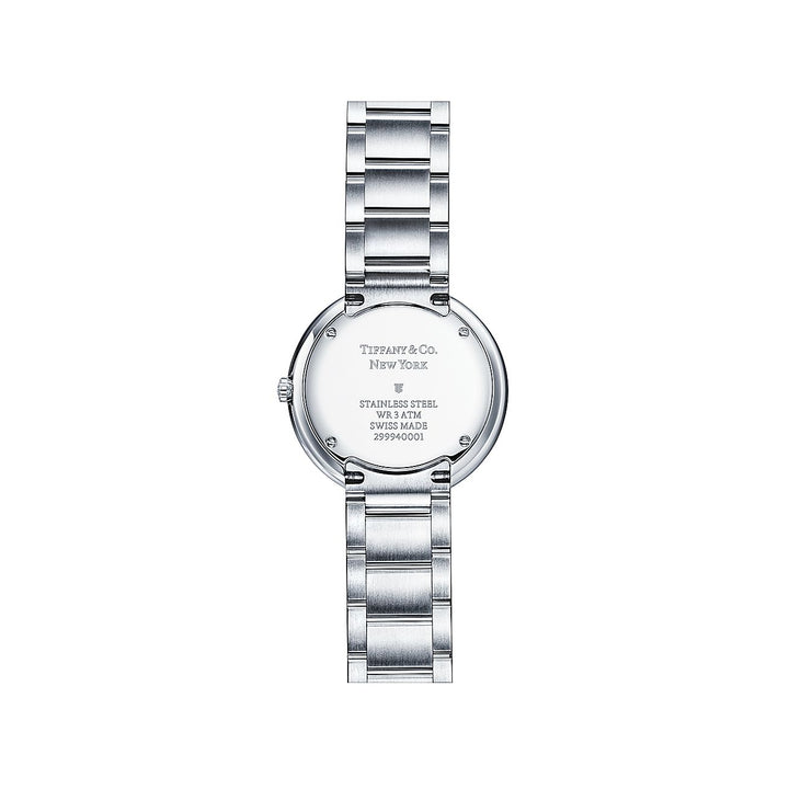 TIFFANY &amp; CO ATLAS 34mm Stainless Steel with a Diamond Watch