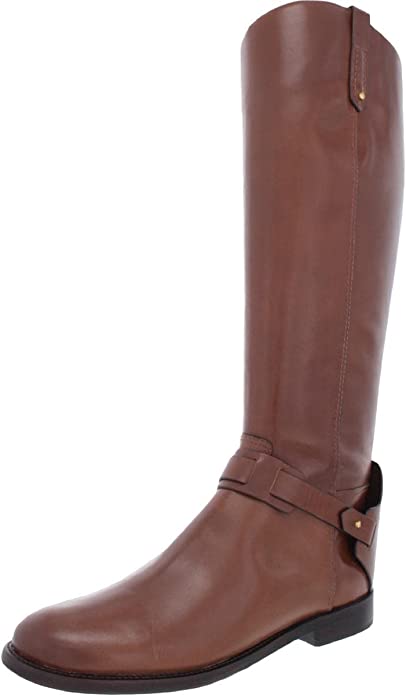 TORY BURCH COLTON LEATHER KNEE HIGH RIDING BOOTS