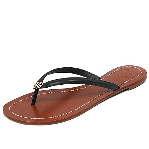 Tory Burch Terra Thong Flat Leather Sandals