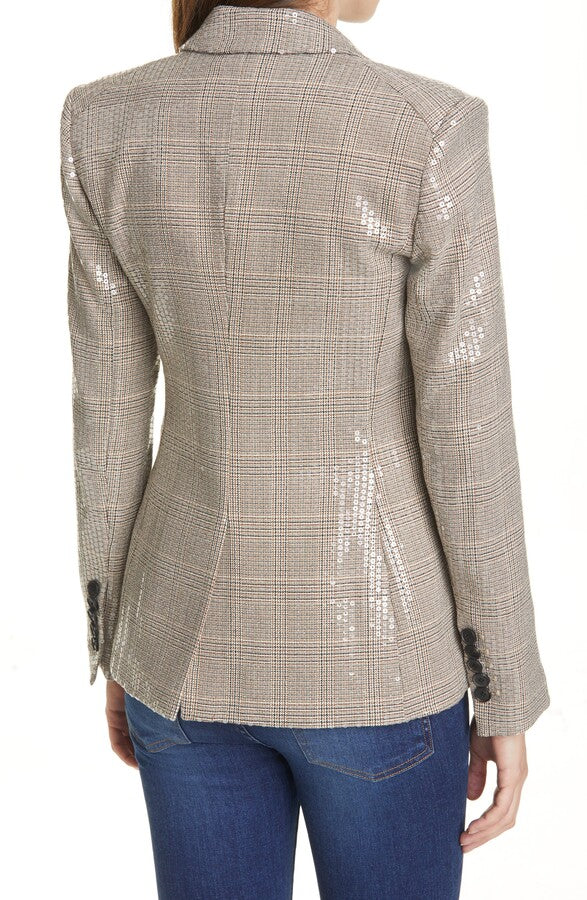 VERONICA BEARD MILLER SEQUINED DICKEY JACKET