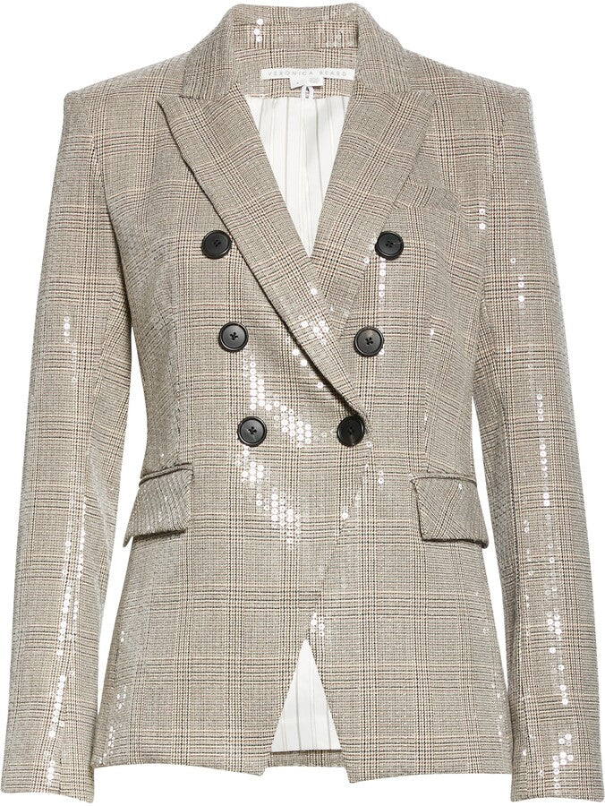 VERONICA BEARD MILLER SEQUINED DICKEY JACKET