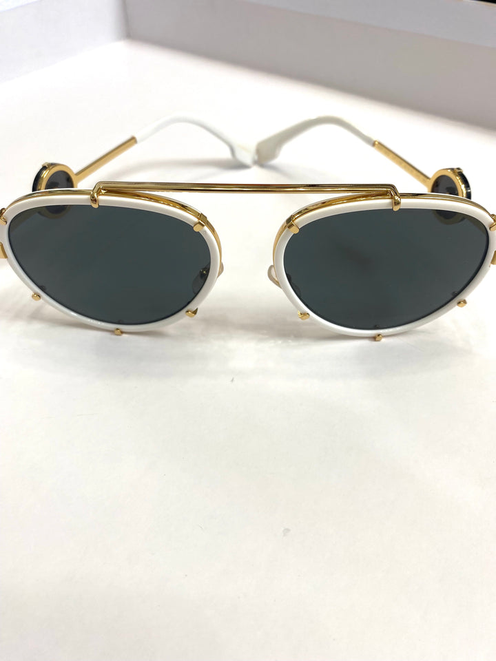 VERSACE VE2232 147187 UNISEX AVIATOR SUNGLASSES