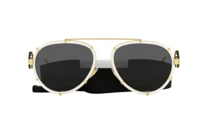 VERSACE VE2232 147187 UNISEX AVIATOR SUNGLASSES