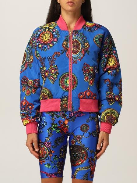 VERSACE JEANS COUTURE REVERSIBLE BOMBER JACKET