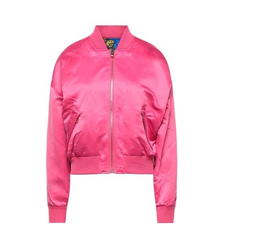 VERSACE JEANS COUTURE REVERSIBLE BOMBER JACKET