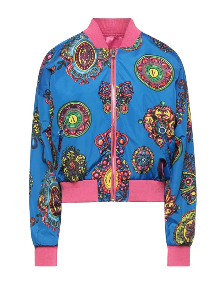 VERSACE JEANS COUTURE REVERSIBLE BOMBER JACKET