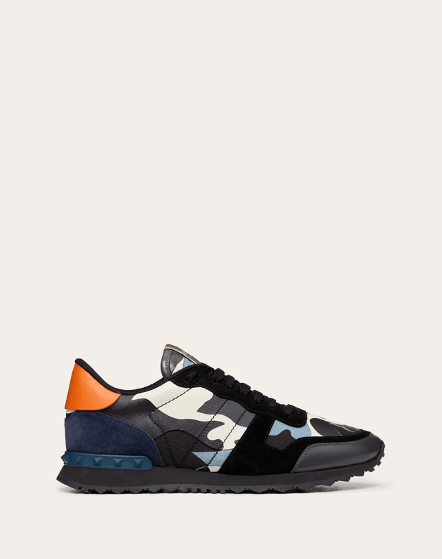 Valentino Garavani Camouflage Rockrunner Sneaker