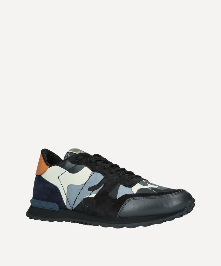 Valentino Garavani Camouflage Rockrunner Sneaker