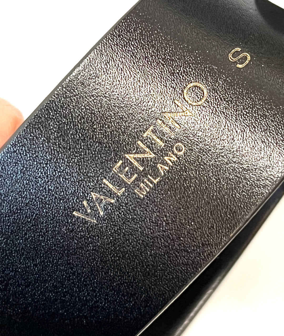 VALENTINO LOGO BUCKLE BELT