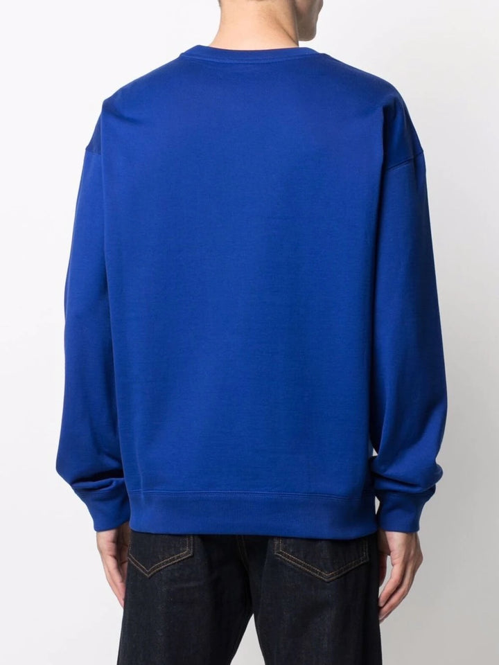 VERSACE MAXI LOGO CREWNECK SWEATSHIRT