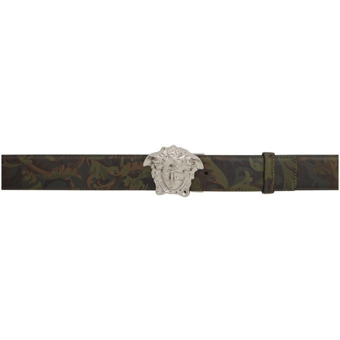 VERSACE  Reversible Green Baroccoflage &