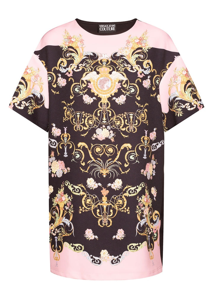 VERSACE JEANS COUTURE PRINTED DRESS