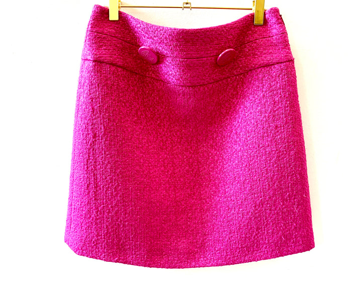 VERSACE PINK TWEED SKIRT