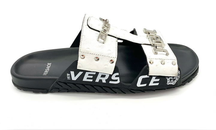 VERSACE STUDDED SLIDES