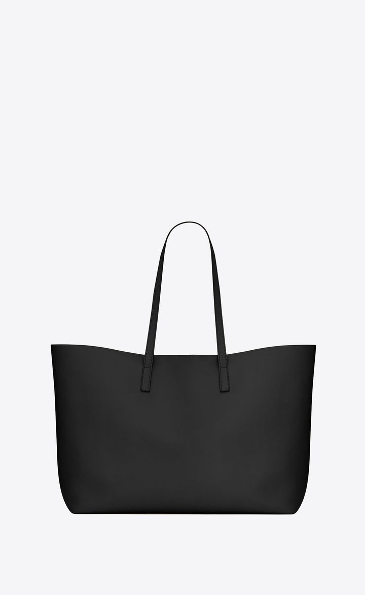 SAINT LAURENT SHOPPING TOTE E/W IN SUPPLE LEATHER
