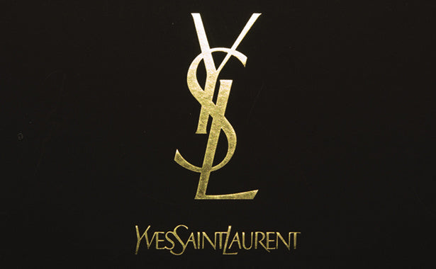 YSL METALLIC CALFSKIN MONOGRAM CASSANDRE CLUTCH – Caroline's