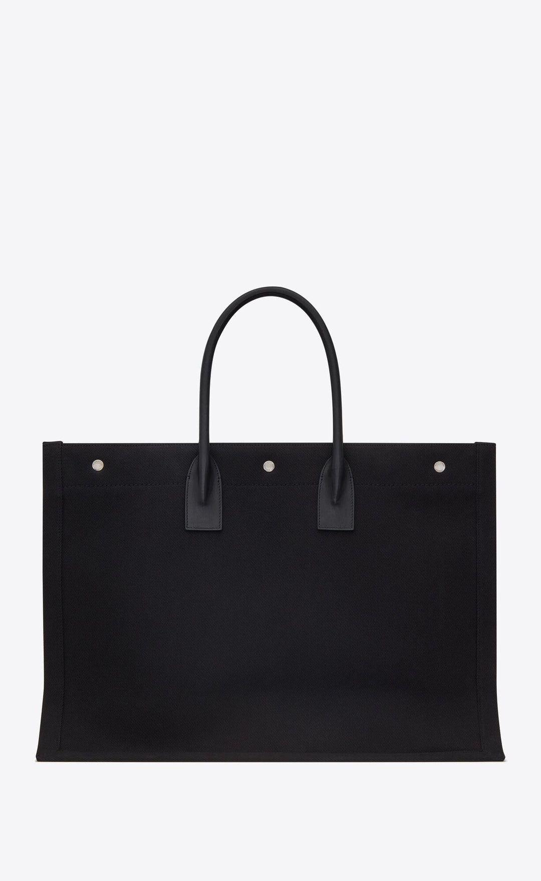 SAINT LAURENT RIVE GAUCHE LARGE TOTE BAG NOIR