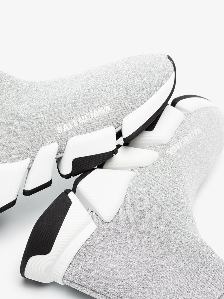 Balenciaga Grey Sock Speed Sneakers – Caroline's Fashion