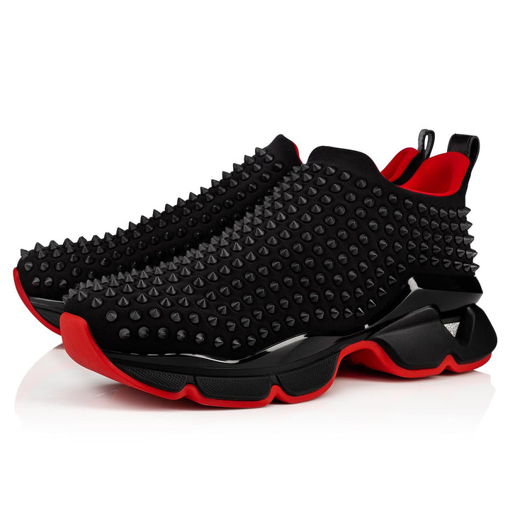 Christian Louboutin Spike Sock Flat Sneakers