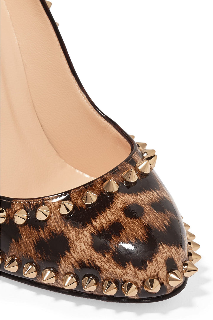 Christian Louboutin Leopard Dorispiky Pumps