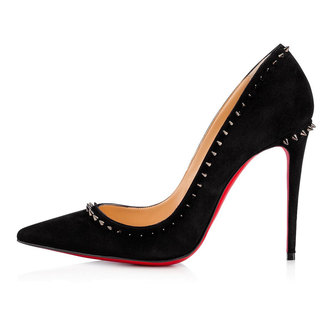Christian Louboutin Anjalina 100 Veau Velours Pumps