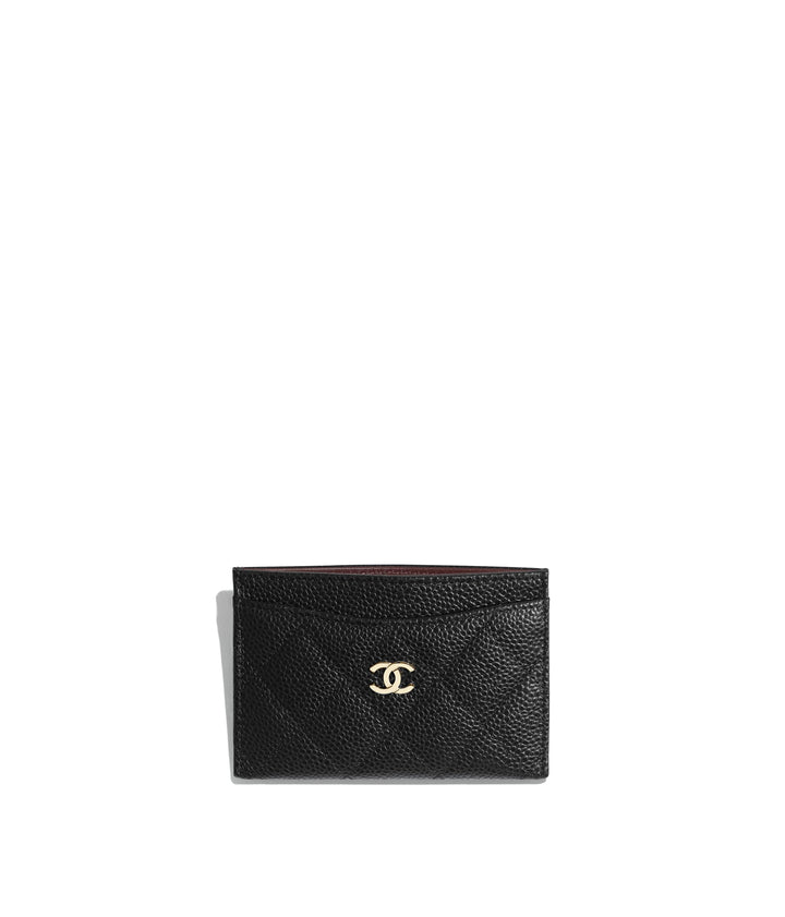 Chanel Caviar Quilted Card Holder