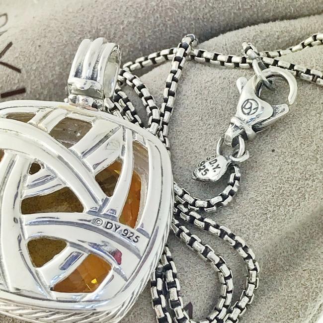 David Yurman Lemon Citrine Diamond Albion Necklace
