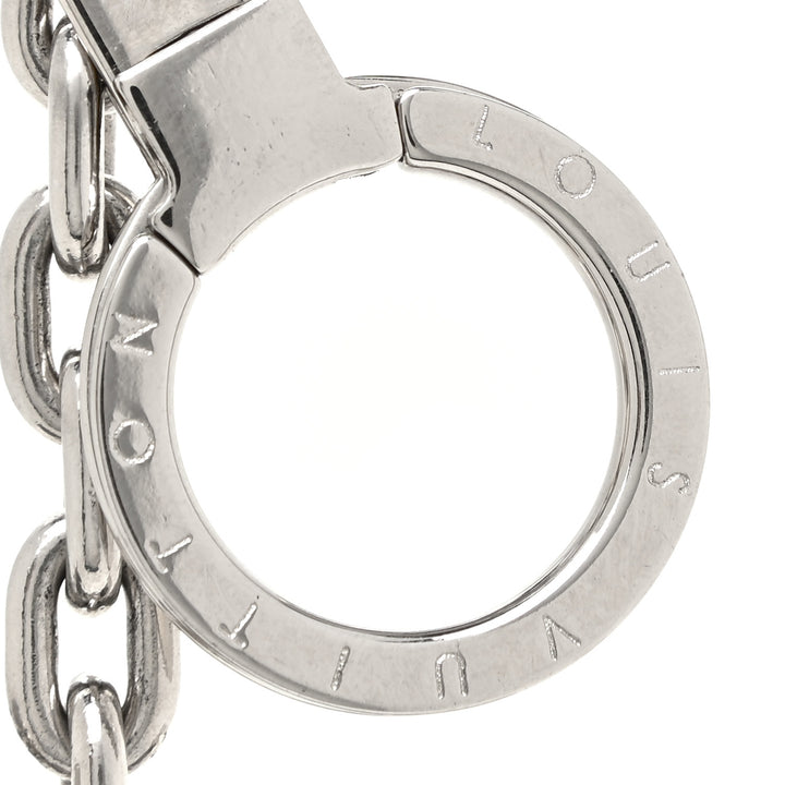 LOUIS VUITTON LV FACETTES BAG CHARM KEY HOLDER