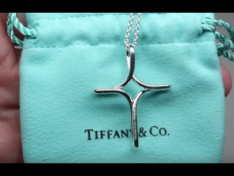 Tiffany &amp; Co Elsa Peretti Infinity Cross Necklace