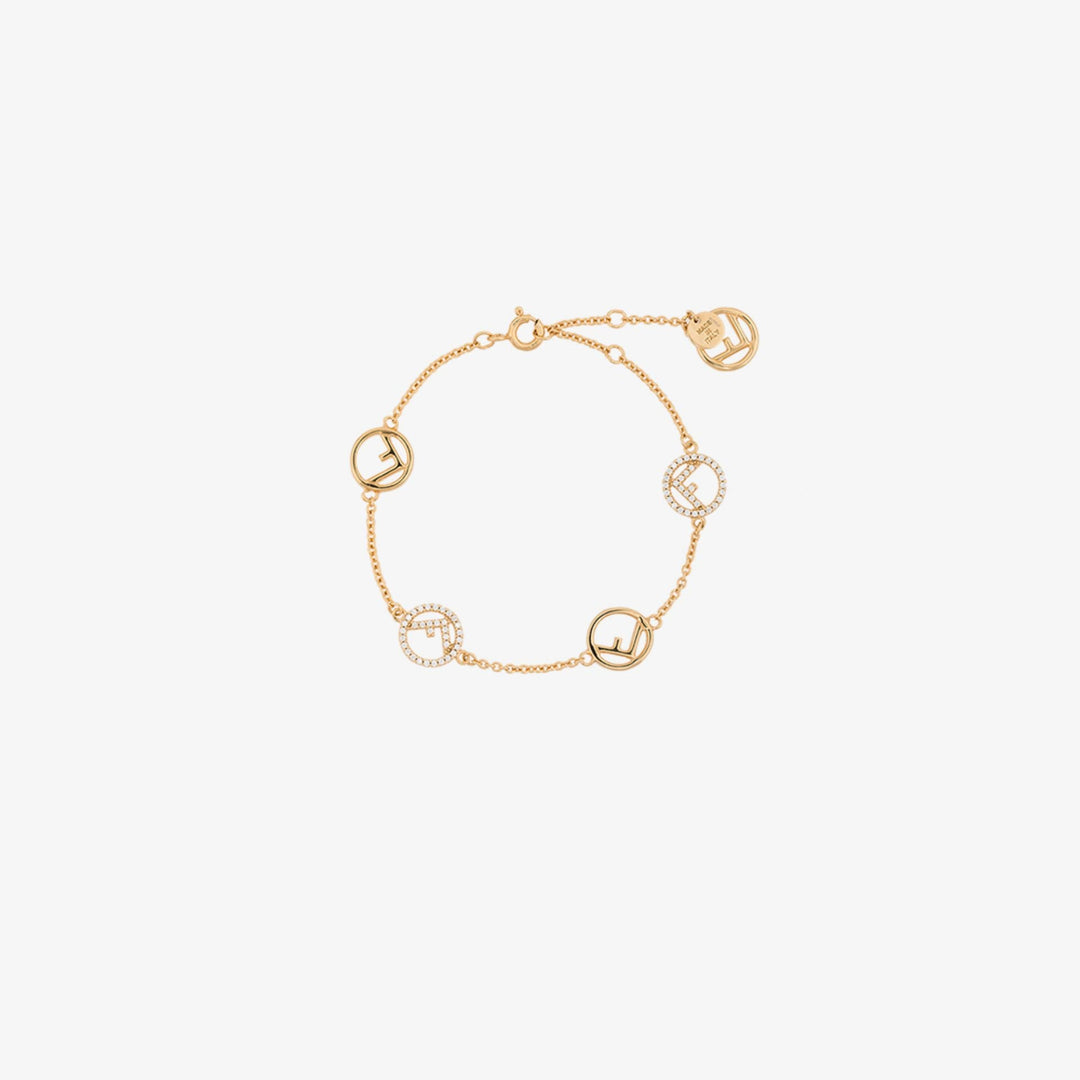 FENDI Logo Charm Bracelet – Caroline's Fashion Luxuries