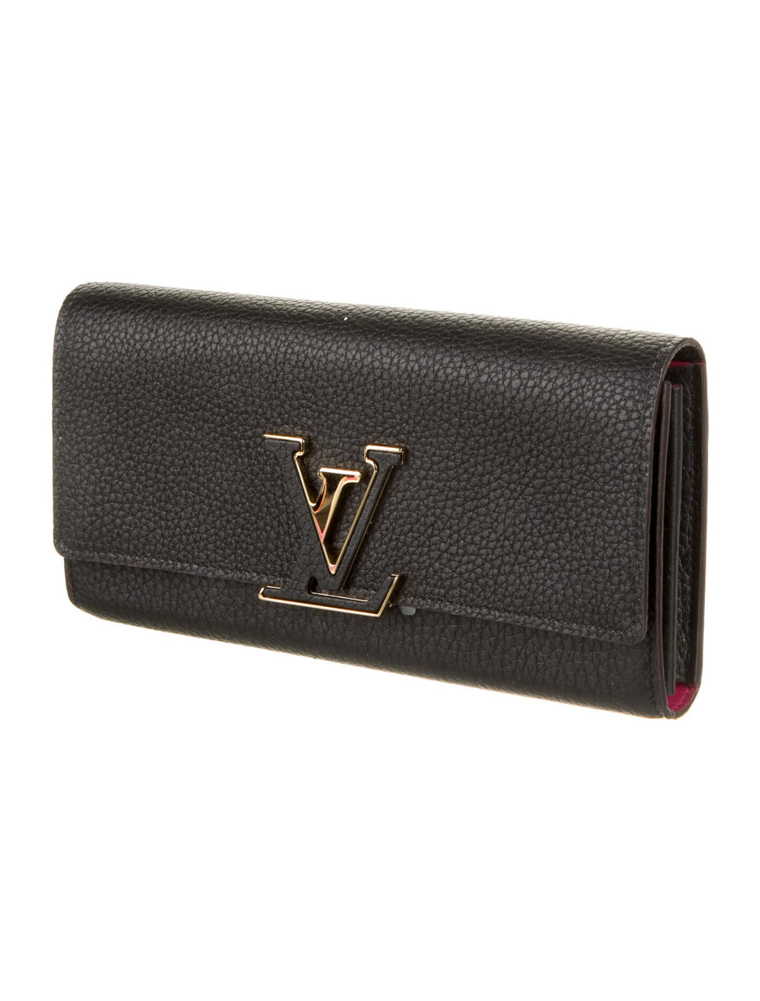 LOUIS VUITTON TAURILLON LEATHER PORTEFEIULLE CAPUCCINE WALLET