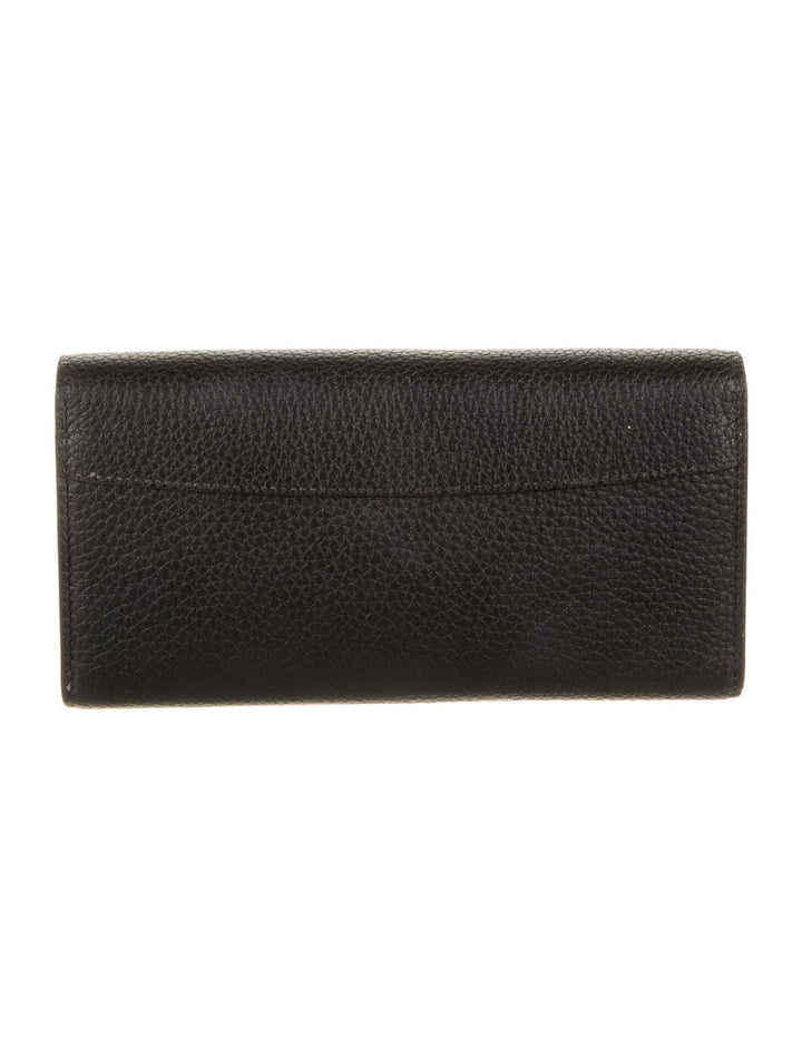 LOUIS VUITTON TAURILLON LEATHER PORTEFEIULLE CAPUCCINE WALLET