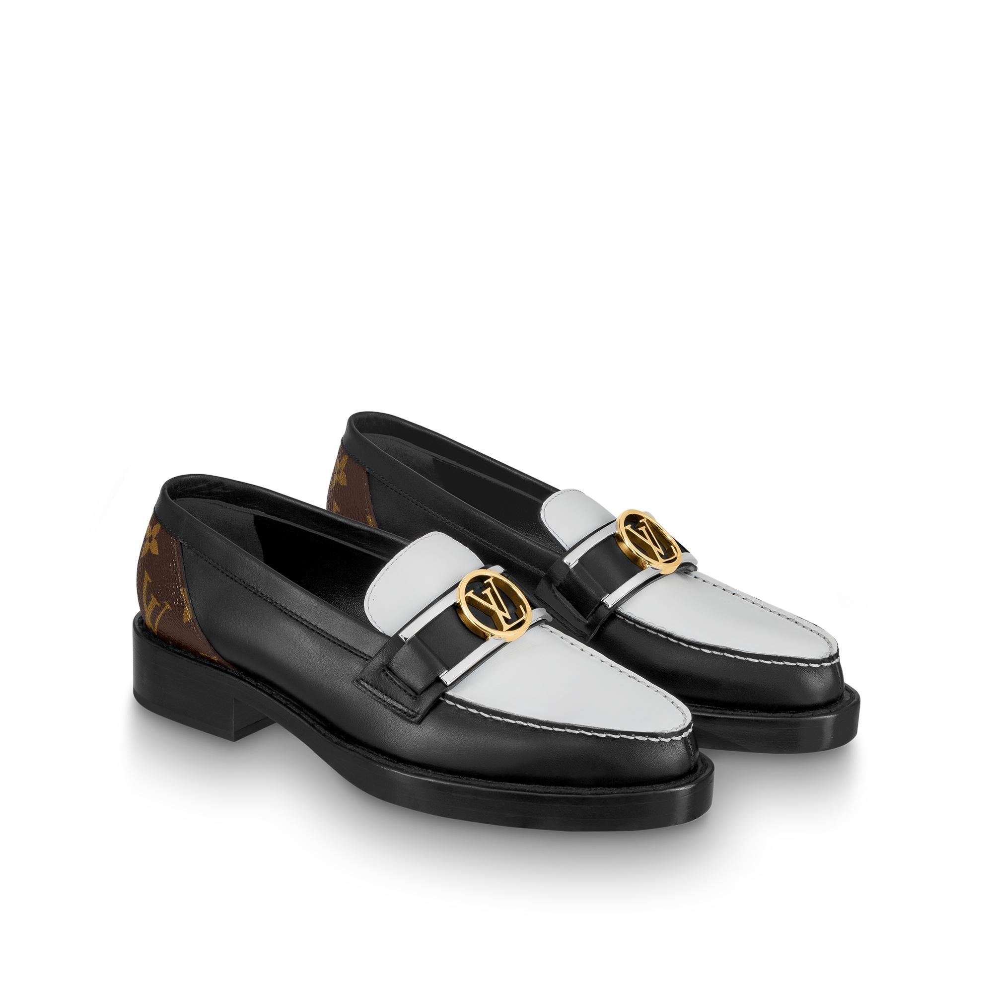 Celebrity Proportional solo LOUIS VUITTON ACADEMY LOAFERS – Caroline's Fashion Luxuries