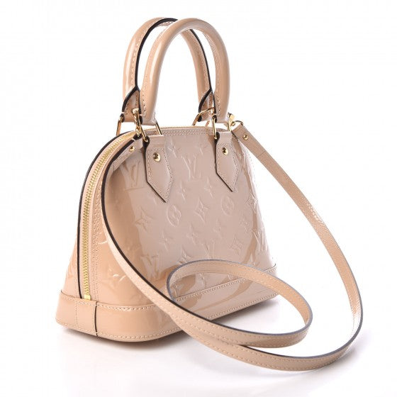 Louis Vuitton Alma Vernis BB Dune Bag – Caroline's Fashion Luxuries