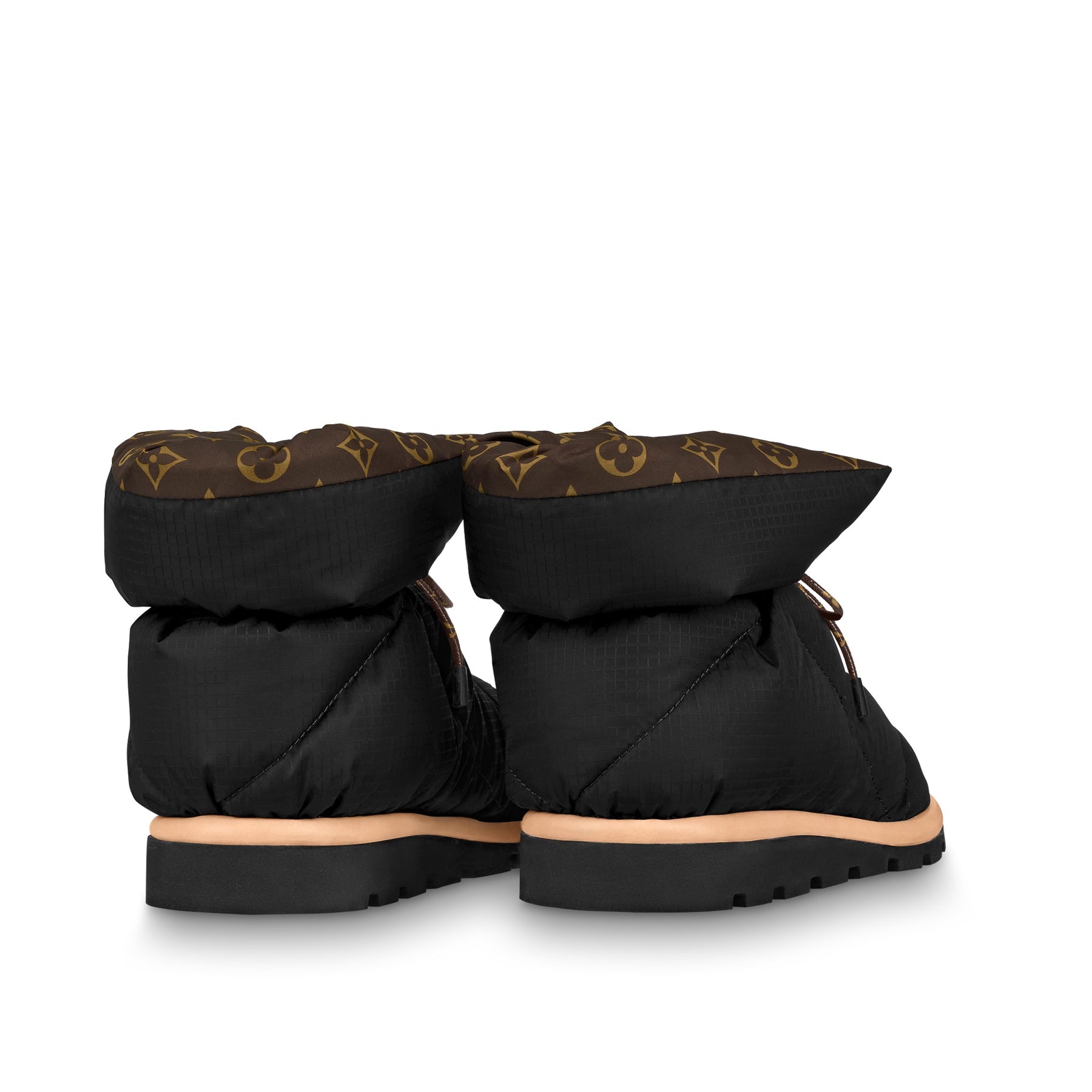 Louis Vuitton Vuitton Ankle Boots Black Leather ref.255099 - Joli Closet