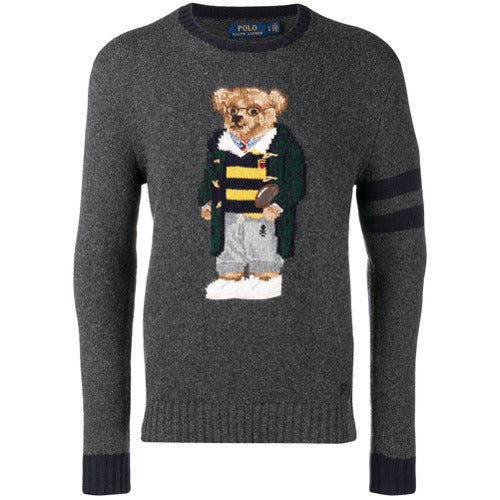 Polo Ralph Lauren University Bear Crew-Neck Sweater